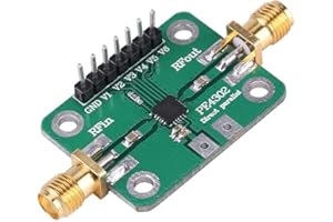 LIEBEWH 1Pcs Numerical Control Attenuator PE4302 NC Digital Control RF Step Attenuator Module Parallel Immediate Module with SMA Female Connector 1MHz-4GHz