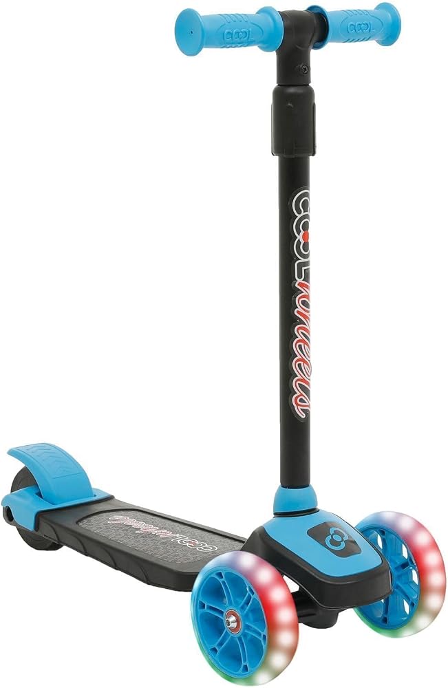 Cool Wheels 3 Tekerlekli Twistable Isikli Scooter Mavi