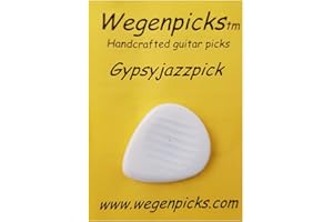 WEGEN PICKS Wegen GypsyJazz pick blanc - 1 Médiator guitare