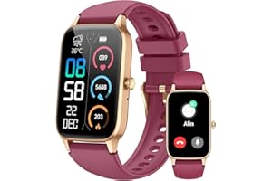DYURWA Smart Watch for Women Men Answer/Make Calls, 1.57"HD Smartwatch Fitness Watch with SpO2 Heart Rate Sleep Monitor, IP68 Waterproof Activity Tracker with 110 Sport Modes Smart Band for Android iOS