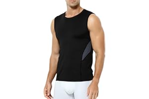 Casey Kevin Herren Sport Ärmelloses Funktionsunterhemd Tank Tops Unterhemd Muskelshirt Fitness Unterhemden