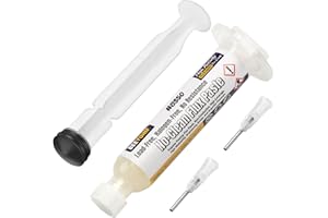 BEEYUIHF Paste per saldatura,Senza Piombo Flussi per pasta saldante,10cc Siringa flussanti per saldatura, per LED BGA SMD PGA PCB saldatura (0.63oz/18g)