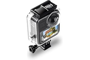 BIRGIPAR Custodia impermeabile per Gopro Max Action Camera, Subacquea Diving Protection Shell 40m, con staffa accessori di montaggio