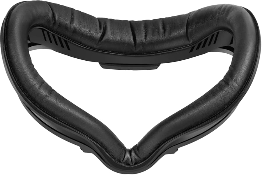 SUPERUS Facial Interface & Face Cover Pad for Oculus Quest 2, Sweat-Proof PU Foam Cushion - VR Accessories for Meta Quest 2