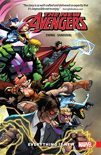 Book's Cover ofNew Avengers AIM Vol 1 Everything Is New