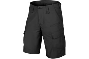 Helikon-Tex herr Helikonstövel, CPU-shorts – polycotton ripstop – svart Cpu Shorts - Polycotton Ripstop