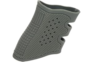 FOCUHUNTER HandAll Grip Sleeve Taktische Pistolen-Schutzhülle aus Gummi, rutschfest, Zubehör für die meisten GK Handfeuerwaffen Tactical Rubber Grip Glove/Sleeve GK