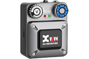 Xvive U4R Ricevitore Solo per In Ear Monitor Wireless Sistema U4(Receiver Only)