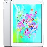 Apple iPad 9,7 (6th Gen) 128GB Wi-Fi + Cellular - Argento - Sbloccato (Ricondizionato)