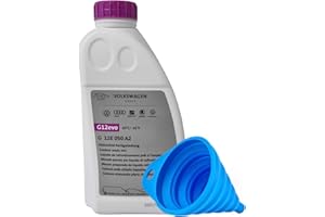 COX MOTOR PARTS Silicone Funnel for Genuine Volkswagen Group G12 Evo Coolant 1 Litre Compatible with VW Audi SEAT Cupra Skoda Porsche (Replaces G13) Ready-Mix Coolant