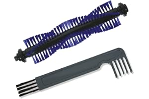 Rowenta ZR720004, Brosse Centrale Standard et kit de Nettoyage compatibles avec Les aspirateurs Robot Explorer 20, Noir/Bleu