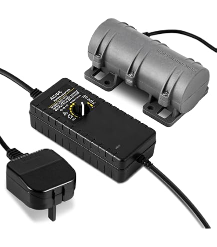 Motore A Vibrazione 24V DC - 3800 Giri/min, Doppio Eccentrico, Per Lettini Massaggio, Strumenti Medici