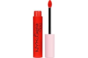 NYX Professional Makeup Rouge à Lèvres Liquide Mat Lip Lingerie XXL, Longue Tenue, Formule Vegan, Sans transfert, Teinte : On Fuego (27)