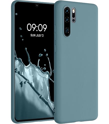 WATACHE Huawei P30 Pro Case, Clear Crystal Carbon Fiber Design Armor Protective Case With 360 - View #12