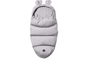 DSOAR Saco de Dormir para Cochecito Universal Saco de Dormir Invierno Cálido para Bebé Al Aire Libre Impermeable y Resistente al Viento, Adecuado para Cochecitos, Buggy, Cuna