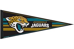 WinCraft NFL Jacksonville Jaguars WCR85869213 Carded Classic Pennant, 12" x 30"