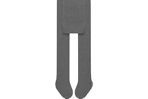 L&K-II 1er Pack Kinder Mädchen Jungen Strumpfhose Strickstrumpfhose aus Baumwolle einfarbig 2765