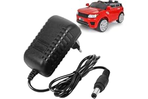EBKCQ Chargeur Voiture Electrique Enfant 12V, Chargeur 12V Voiture Electrique Enfant, 1000ma Chargeur de Batterie pour Véhicule électrique Enfant, Cable Batterie Voiture Enfant