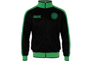 CELTIC F.C. Celtic FC Mens Jacket Track Top Retro OFFICIAL Football Gift