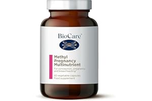 BioCare Methyl Pregnancy Multinutrient - with Folate, Zinc, and Vitamin B12 - for Conception, Pregnancy & Breastfeeding - 60 Capsules