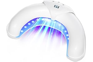 IUHFSIFS Laser Mycose Ongle Pied【Action rapide de 21 jours】【Traitement au laser n°1 de l'industrie】 pour le traitement des mycoses des ongles des pieds, lumière infrarouge 365 nm 405 nm bleu