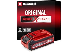 Einhell Power X-Change Plus 18V, 3.0Ah Lithium-Ion Battery - 2nd Generation, Extra Power For Intensive Operation - Universally Compatible With All Einhell PXC Power Tools And Garden Machines