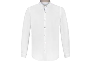 Stockerpoint Herren Trachtenhemd Raffa I Größe S-4XL I Traditionelles & modernes Design I Atmungsaktiv & pflegeleicht I Hochwertige Verarbeitung I Perfekt für Trachten & Festlichkeiten