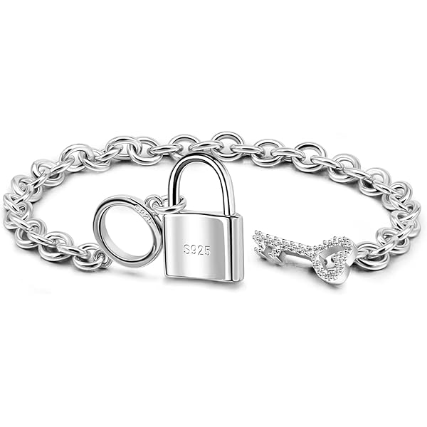 Tuscany Silver Bracciale Donna Argento 925 Con Cuore Bombato E Catena Belcher 19 Cm