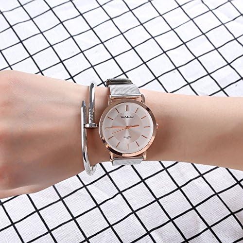 Simple Simple Elegant Fashion Watch Watch Korean Students Simple Leisure All-Match Round Lovers,Tuba