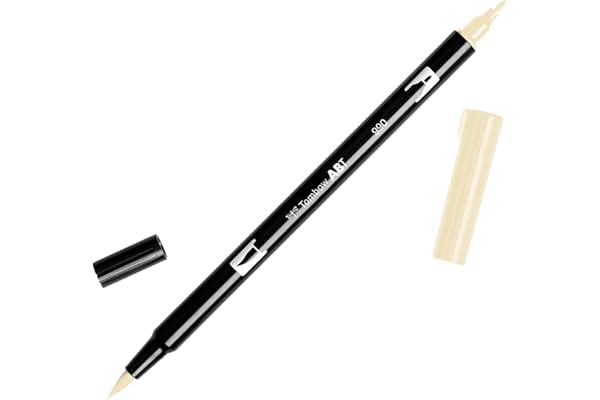 Tombow ABT-990 Feutre pinceau à 2 pointes Sable Clair