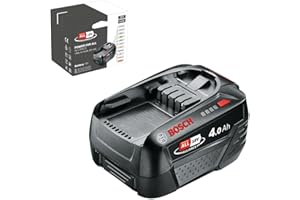 Bosch Akku Pack PBA 18V 4.0Ah W-C (18 Volt System, 4.0Ah Batterie, im Karton)