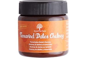 ‎BANYANTREE FOODS BanyanTree Foods Tamarind Dattelchutney, 200 g, süß und würzig, verzehrfertig, vegan, perfekt für Snacks, Dips und Salate