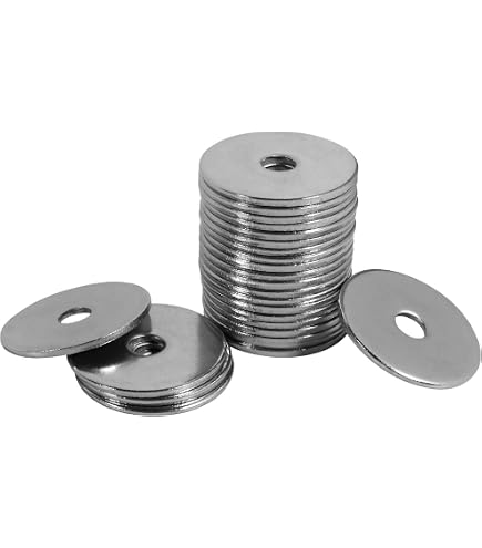 910 Pezzi 9 Dimensioni K Assortimento Rondelle Piatte in Acciaio Inossidabile 304 (M2 M2.5 M3 M4 M5 M6 M8 M10 M12) Adatto per la Decorazione Domestica  13
