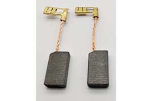 KRAFTFELD Lot de balais de charbon pour Fein WSG 10-125,14-125,10-115,14-150,WSS 14-125,Bf 10-180,WPO 15-15 E WPO 14-25 E, charbons moteur, balais de charbon