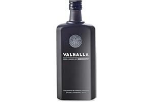 Valhalla, Liquore alle Erbe, 500 ml, Liquore Finlandese a Base di Vodka Koskenkorva, con Note Amare e Agrumate, Sapore Dolce e Forte, Botaniche Selezionate e Distillate, Idea Regalo, 35% Vol.