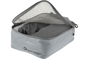 ‎SEA TO SUMMIT Sea to Summit - Garment Mesh Bag Kleideraufbewahrung S - Wasserabweisend & Ultraleicht - Ultra-SIL-Nylongewebe - Strapazierfähige Reißverschlüsse & Griffe - Reisen - Pewter Grey - 25 x 19 x 9cm - 60g