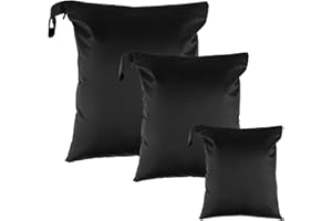 RISF 3 Pièces Sac Linge Sale Voyage, Imperméable Sac a Linge Sale, Laundry Bag avec Fermeture Éclair, Réutilisable Sac à Linge Mouillé pour Maillots de Bain, Voyages, Sport