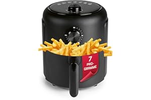 ‎GOURMETMAXX GOURMETmaxx Heißluftfritteuse | 2,3L Airfryer mit Timer, Touchscreen | Fritteuse mit 8 Funktionen & 7 Programmen | Energiesparend frittieren, nahezu ohne Öl | Minibackofen - 1000 W