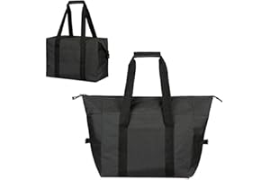 ALNILK 20L Kühltasche Faltbar, Groß Thermotasche Picknicktasche Einkaufstasche 300D Oxford-Stoff Tragbare Isoliertasche für Reisen/Picknick/Lebensmitteltransport/Grillen/Einkauf