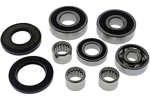 KH-PERFORMANCE Getriebelager Set inklusive Wellendichtringe kompatibel für GILERA Runner, Hexagon 125cc, 180cc