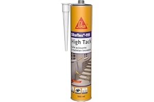 SIKA - Colle puissante - Sikaflex-119 High Tack Purform blanc - Collage d’objets lourds - Intérieur et extérieur - Maintien immédiat élevé - 300 ml