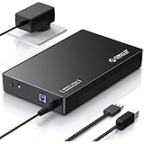 ORICO Case Esterno Disco Rigido USB 3.0 per Hard Disk/SSD SATA da 3,5 e 2,5 pollici Fino a 20 TB, Case HDD Senza Attrezzi con