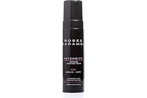 Rose & Caramel Intensity Medium - Dark Bronzed Tanning Foam 200ml