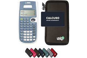 TEXAS INSTRUMENTS CALCUSO Paquete Básico Negro con Calculadora TI-30XS MultiView