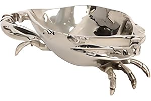 CULINARY CONCEPTS LONDON Culinary Concepts Nickel Crab Bowl, Silver