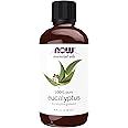 NOW Essential Oils, Eucalyptus Oil, Clarifying Aromatherapy Scent, Steam Distilled, 100% Pure, Vegan, 4 Fl Oz (1 Count)