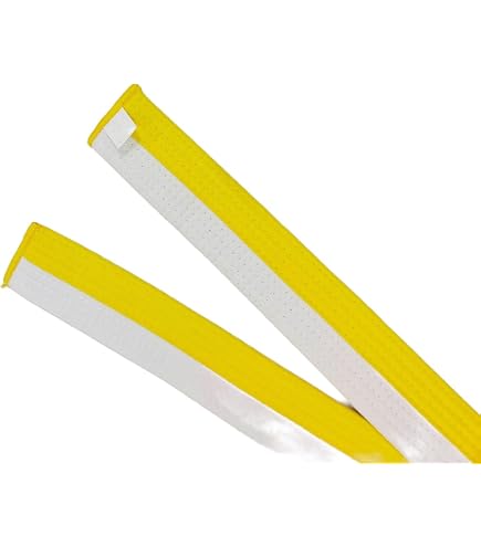 Niuhong Lot De 2 Ceintures Karaté Judo Taekwondo - Ceinture Épaisse Blanche Professionnelle En Tissu Robuste Pour Enfants Et Adultes - Arts Martiaux Aïkido