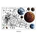 Produktbild Wandaufkleber DIY Astronaut Abnehmbare Wandtattoo Familie Home Aufkleber Wandbild Kunst Wohnkultur hausgarten küche zubehör dekorative aufkleber wandbilder