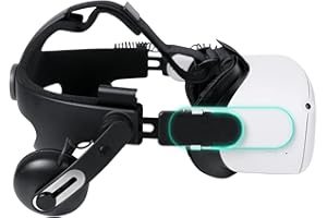 Hensych Adaptateur de Casque pour connecter Oculus Quest 2 avec HTC VIVE Deluxe Audio Strap DAS Connecteur Head Band Adaptateur Smart Bandeau VR Casque Connecté Ceinture de Connexion