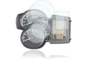 MOTO SCREENIES Protector de pantalla para tacómetro compatible con BMW F700GS F800GS 2 x Ultra Clear